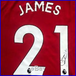DANIEL JAMES Signed Manchester United 2019/20 Shirt BNWT PROOF Man Utd WALES