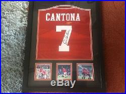 Danbury Mint Manchester United Cantona Signed Shirt