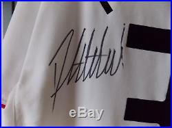 Darren Fletcher Manchester United Match Issued Shirt 03/04 Signed