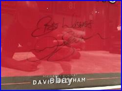 David Beckham Signed 2002 2003 Final Season Manchester United Shirt Jersey Rare