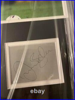 David Beckham Signed Cut Picture Manchester United