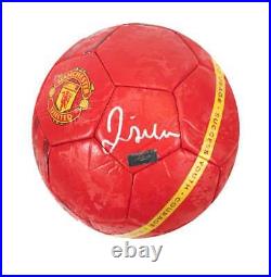 David Beckham Signed Football Manchester United Autograph