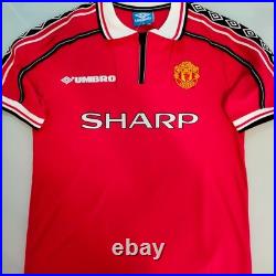 David Beckham Signed Manchester United 2014/15 Footbsll Shirt With COA Auto