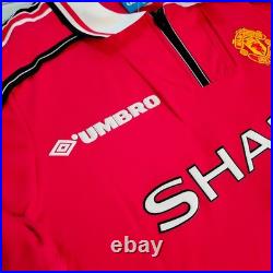 David Beckham Signed Manchester United 2014/15 Footbsll Shirt With COA Auto