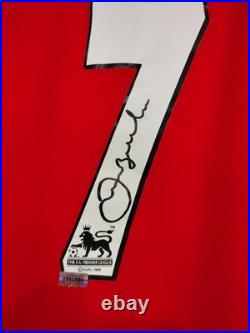 David Beckham Signed Manchester United Jersey Autographed Shirt COA GCOA
