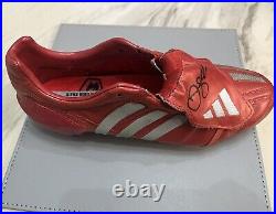 David Beckham signed Adidas Predator Boot Manchester United