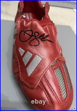 David Beckham signed Adidas Predator Boot Manchester United