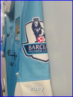 David Silva Signed Manchester City Shirt