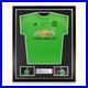 David de Gea Signed Framed Manchester United Goalkeeper Shirt