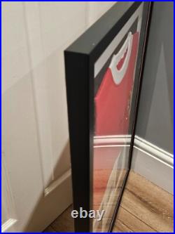 Denis Law Signed Framed Manchester United Shirt 1963 Coa Autograph