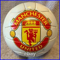 Denis Law Signed Manchester United Leather Football