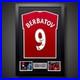 Dimitar Berbatov Hand Signed And Framed Manchester United Football Shirt £299