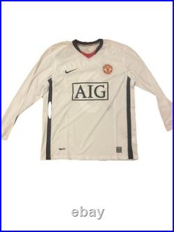 Dimitar Berbatov Signed Manchester United Away Shirt 2009 wth Authentication