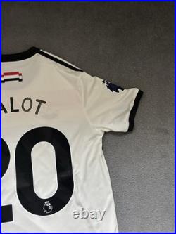 Diogo Dalot Signed Manchester United Shirt Old Trafford Genuine Portugal Diogo Dalot Signed Manchester United Shirt Old Trafford Genuine Portugal