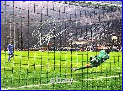 Edwin Van Der Sar Signed Manchester United Champions League Final Photo & Proof