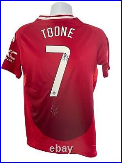 Ella Toone Signed Manchester United Shirt Comes With COA