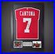 Eric Cantona Hand Signed And Framed Manchester United Shirt £275