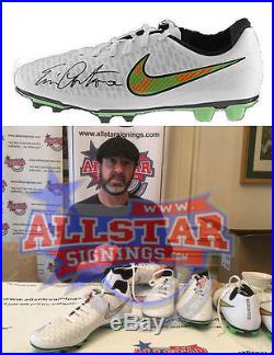 Eric Cantona Manchester United Framed Signed Nike Football Boot See Proof Coa