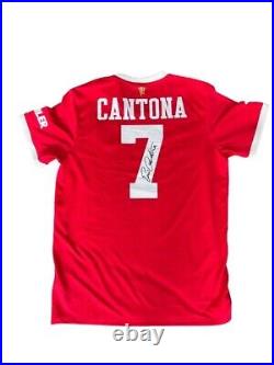 Eric Cantona Manchester United Signed #7 Shirt £199