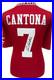 Eric Cantona Manchester United Signed Football Shirt With Proof Coa