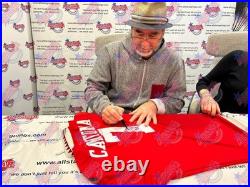 Eric Cantona Manchester United Signed Football Shirt With Proof Coa