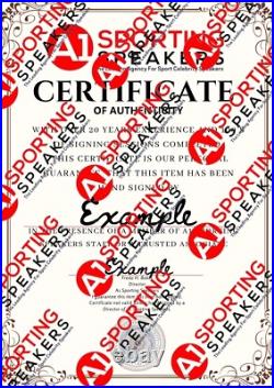 Eric Cantona- Signed And Deluxe Framed Manchester United Shirt 1992/94 £399 Eric Cantona- Signed And Deluxe Framed Manchester United Shirt 1992/94 £399