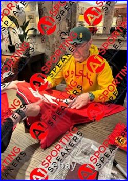 Eric Cantona- Signed And Deluxe Framed Manchester United Shirt 1992/94 £399