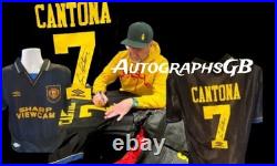 Eric Cantona Signed Manchester United 1994 Retro Shirt
