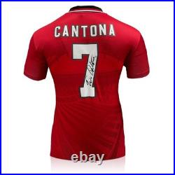 Eric Cantona Signed Manchester United 1996 Home Football Shirt