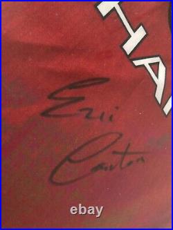 Eric Cantona Signed Manchester United 1997 Championship Home Shirt (Framed) +COA