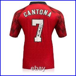 Eric Cantona Signed Manchester United 1998 Home Football Shirt