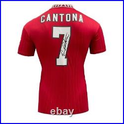 Eric Cantona Signed Manchester United 2022-23 Football Shirt
