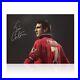 Eric Cantona Signed Manchester United Football Photo Le King