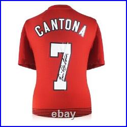 Eric Cantona Signed Manchester United Shirt