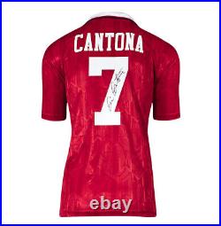 Eric Cantona Signed Manchester United Shirt 1994, Home, Number 7 Autograph