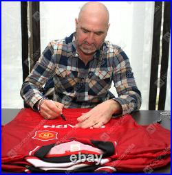 Eric Cantona Signed Manchester United Shirt 1996, Home Autograph Jersey