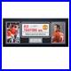 Eric Cantona Signed Manchester United Street Sign. Framed
