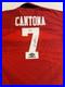 Eric Cantona Signed Manchester United Umbro Jersey BAS COA (079)