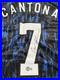 Eric Cantona Signed Manchester United Umbro Jersey BAS COA (084)