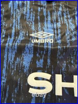 Eric Cantona Signed Manchester United Umbro Jersey BAS COA (084)