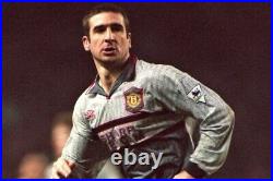 Eric Cantona Signed Original Umbro Away Manchester United Shirt 1996 Man Utd