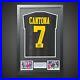 Eric Cantona’The King’ Signed And Framed Manchester United Shirt £299