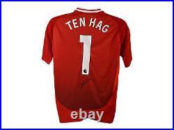 Erik ten Hag Signed Manchester United Official 24/25 Football Shirt COA