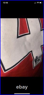 FEDERICO MACHEDA Signed Manchester United Home shirt MATCHWORN