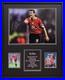 FRAMED ROY KEANE SIGNED MANCHESTER UNITED 16×12 FOOTBALL PHOTO COA & PROOF