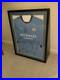 Framed 24-25 Season Manchester City Shirt Signed By The Starting 11 Pep And More