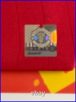 Framed, Cristiano Ronaldo Hand Signed Manchester United 22-23 Shirt Club COA