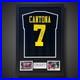 Framed Eric Cantona Hand Signed Manchester United Shirt With COA £394