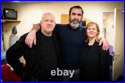 Framed Eric Cantona Hand Signed Manchester United Shirt With COA £394