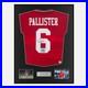 Framed Gary Pallister Signed Manchester United Shirt Home Classic